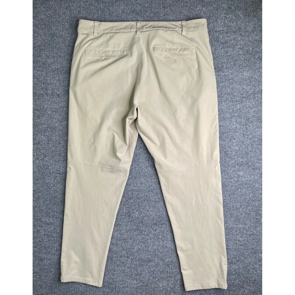 Lululemon Commission Pant Classic Men 36 Tan Chino ABC Technology Golf Casual - Picture 3 of 9